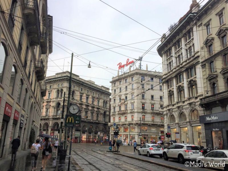 Rainy Day in&nbsp;Milan